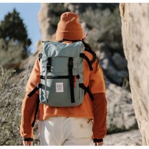 Topo Designs Rover Pack Classic Backpack Bag Sage/Sage 20L 15 Inch Laptop Travel